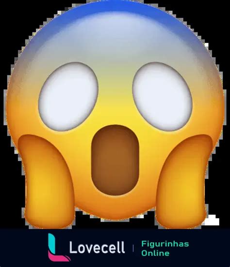 Figurinha Emoji Assustado Para Whatsapp Lovecell