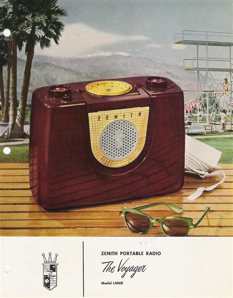 Zenith Portable Radio Model L406r Advertising Sheet Usa 1 Flickr