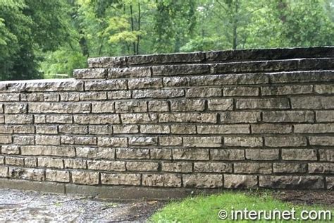 Stone Fence Decorative Stone Fence Stone Brick Fence Minecraft Stone Fence Recipe Minecraft