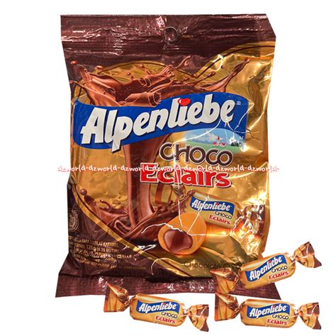 Jual Alpenliebe Choco Eclairs 126gr Permen Dengan Isi Cokelat Karamel