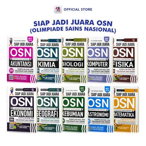 Jual Buku Olimpiade Osn Sma Matematika Kimia Biologi Komputer