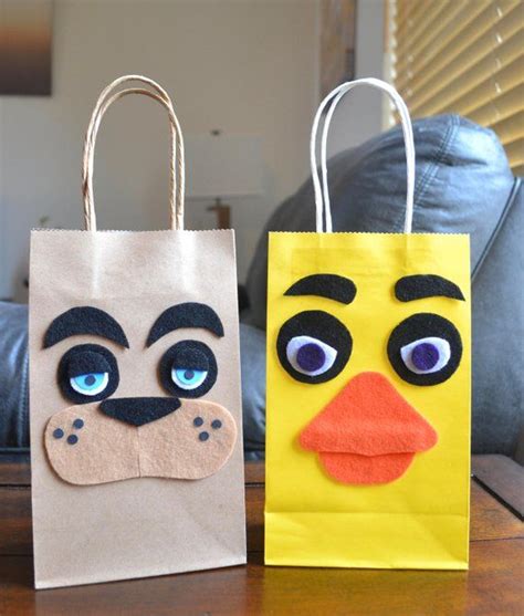 FIVE NIGHTS At FREDDY S Party Bags Set Of 24 Fnaf Favor Party Bags