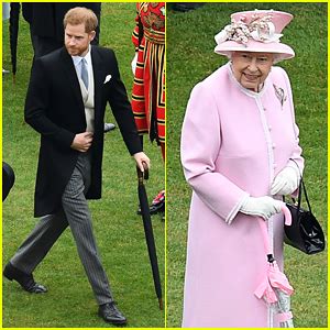 Prince Harry Joins Grandmother Queen Elizabeth at Buckingham Palace ...