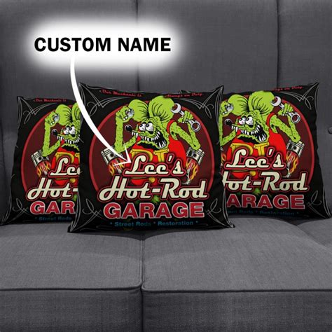 Personalized Rat Fink Hot Rod Wall Mount Bottle Opener Rustypod Store