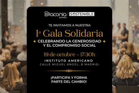 Primera Gala Solidaria De Diacon A Espa A