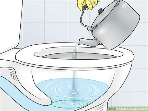 7 Ways To Unclog A Toilet Wikihow