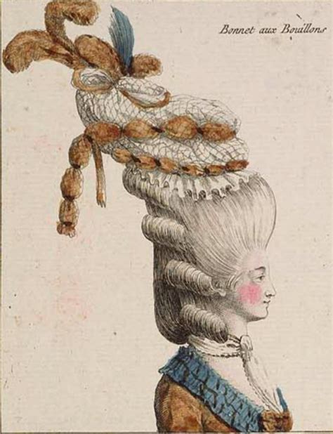 Coiffure De Marie Antoinette Des Montagnes De Cheveux Plume D