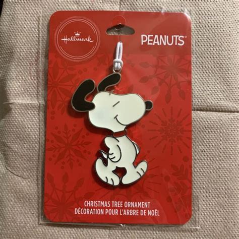 Hallmark Metal Ornament Peanuts Snoopy 2019 EBay