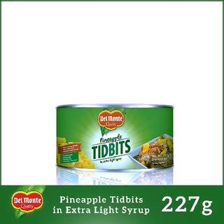 Del Monte Pineapple Tidbits G Shopee Philippines