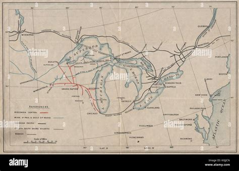 Great Lakes railroad systems. Wisconsin Central. Soo Line. CP. DSS&A ...