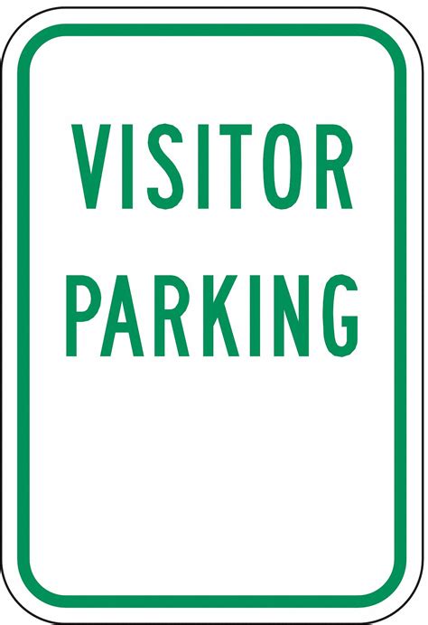 18 In X 12 In Nominal Sign Size Aluminum Parking Sign 3ZTR1 RP 074