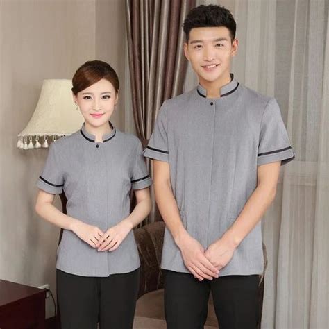 Cotton Stand Collar Hotel Housekeeping Uniform at Rs 450/set in Thrissur