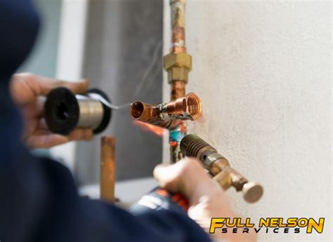 Repair Copper Pipe Leaks By Soldering Full Nelson