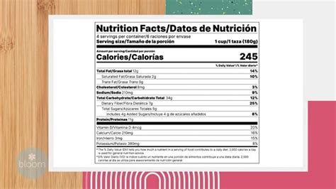 How to read nutrition labels | WFLA