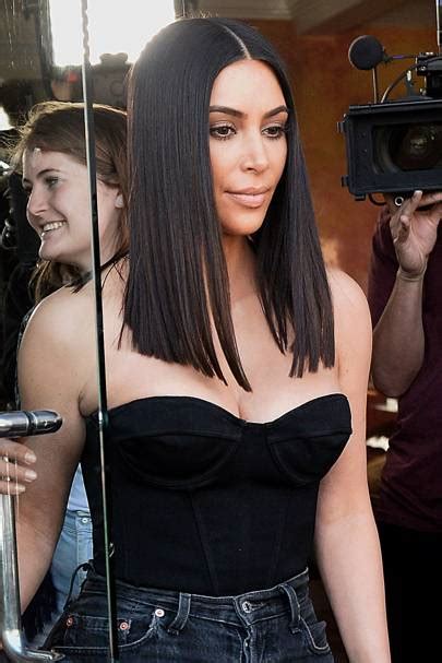 Kim Kardashian New Hair Short Hairstyle Glamour Uk