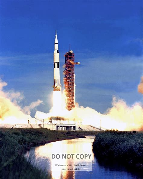 Launch of Apollo 15 Saturn V Rocket on July 26, 1971 5X7, 8X10 or 11X14 ...