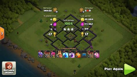 Th8 Drag Attack Strategy Easily 3 Star Any Th8 Bases Clash Of Clans