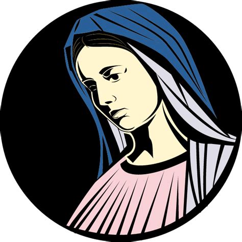 Mary Mother Of Christ Free Svg