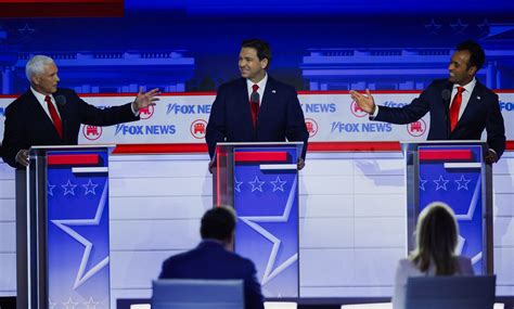 First Republican Presidential Debate Highlights Four Takeaways Reuters