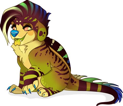 Turtledog Iguana By Ocrystalart On Deviantart