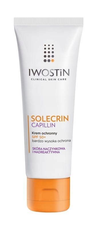 IWOSTIN SOLECRIN CAPILLIN Krem Ochronny SPF 50 50 Ml 15408599225