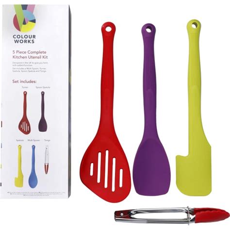 Kitchen Utensils Colourworks Silicone Kitchen Utensils