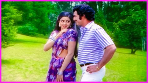 Krishna Sridevi Evergreen Song Ramarajyamlo Bheemaraju Video Songs