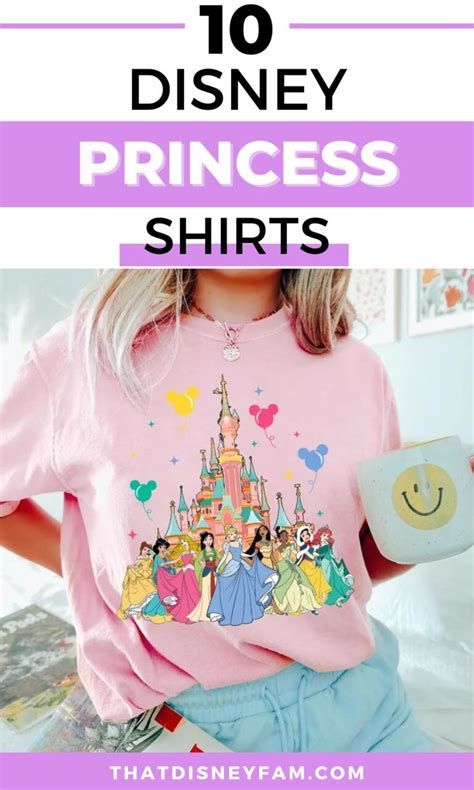 10 Disney Princess Shirts That Are Fit For A Fairy Tale - That Disney Fam