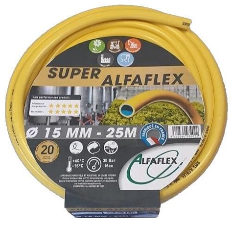 Tuyau d arrosage diamètre 19mm longueur 50m SUPER ALFAFLEX