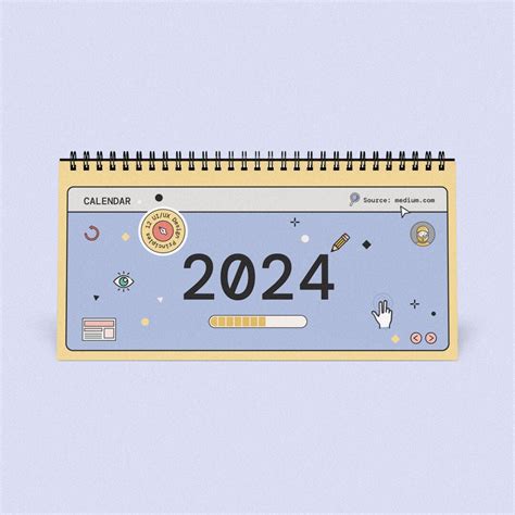 Cute Deks Calendar 2024 Cute Desk Calendar for UX Designers - Etsy