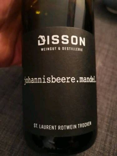 Disson Johannisbeere Mandel St Laurent Trocken Vivino Us