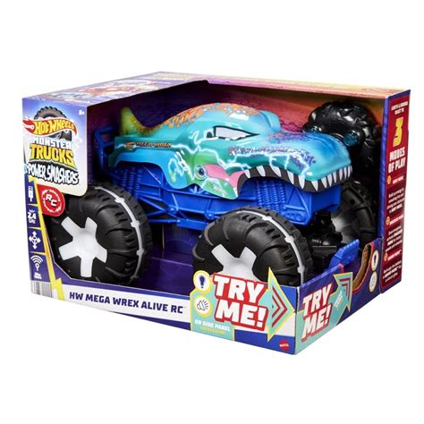 Hot Wheels Fjernstyret Monster Trucks Mega Wrex Skala 1 15