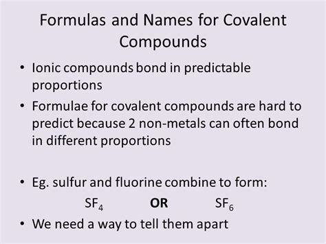 Naming Binary Covalent Compounds Ppt Download Worksheets Library