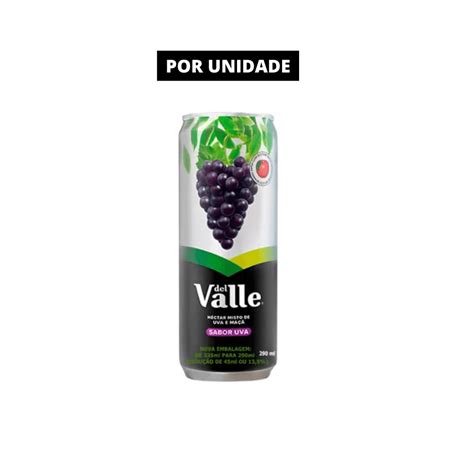 Suco Del Valle Uva Lata 290ml 114445 Romata Ferramentas e Máquinas