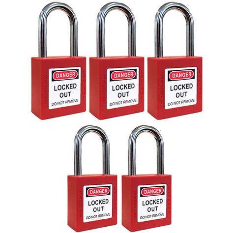 Set Of Lockout Tagout Padlocks Next Day Safety