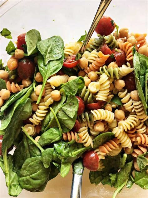 Pasta Salad With Dijon Vinaigrette Veggie Fun Kitchen