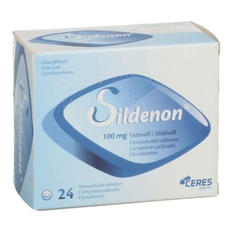 SILDENON 100MG FILMOMH TABL 24 Apotheek Puttemans