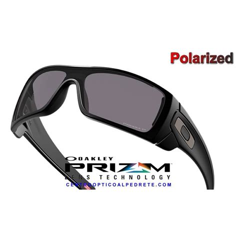 Oakley Batwolf Matte Black Prizm Grey Polarized Oo