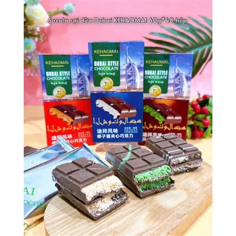 Socola Dubai Nhân Sợi Kataifi Hộp gr Hot Trend hàng hot siêu ngon Shopee Việt Nam