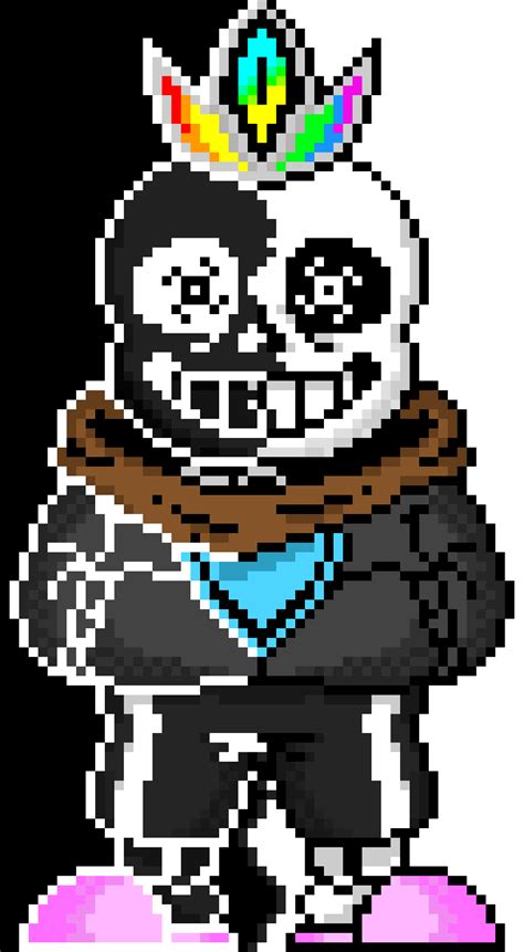 King Multiverse Sans Pixel Art