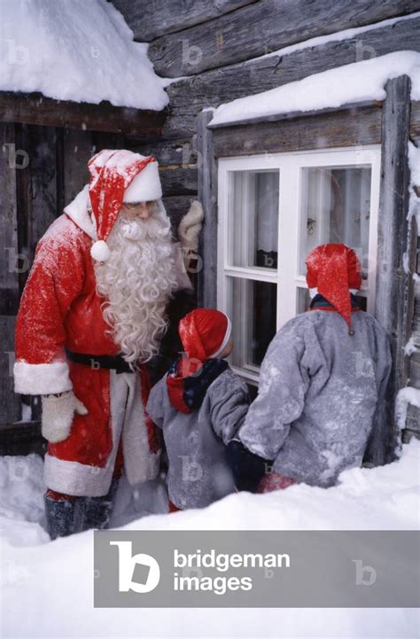 Image Of Pere Noel En Laponie Santa Claus In Lapland