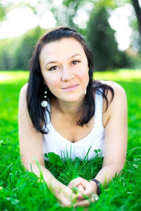 Mature Woman In Park Stock Photo Image Of Concept Lady 31751588