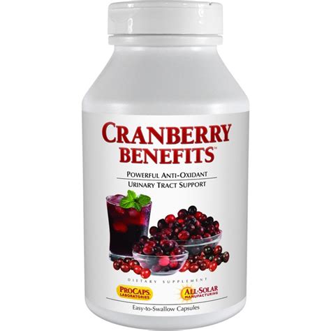 ProCaps Laboratories | Cranberry Benefits™