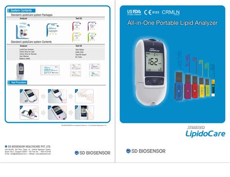 Sd Lipidocare Lipid Test Strip Strips At Rs In Mumbai Id