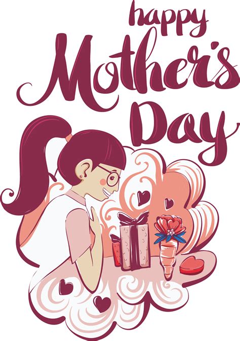 Free Png Mothers Day Illustration Clipart Full Size Clipart