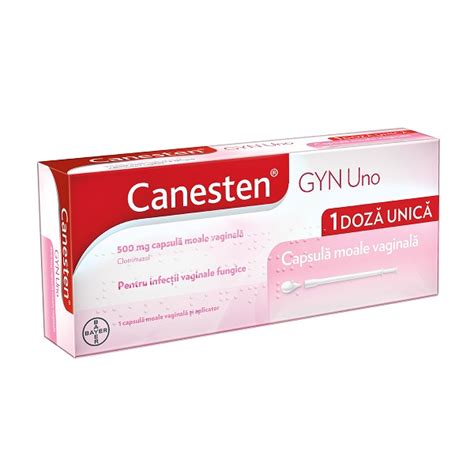 Canesten Gyn Uno Mg Capsula Vaginala Bayer Farmacia Tei Online