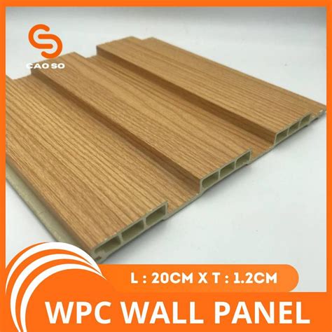 Jual Wpc Wall Panel Dekorasi Dinding Kayu Warna Kayu Terang Wallpanel Woodpanel 3m 3d 3 Meter