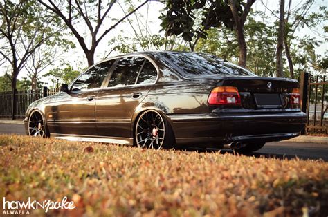 Stance Off E39 5 Series On BBS