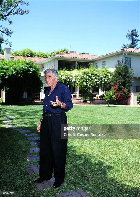 Peter Falk; Private home in Beverly Hills; Peter Falk, Self... News ...