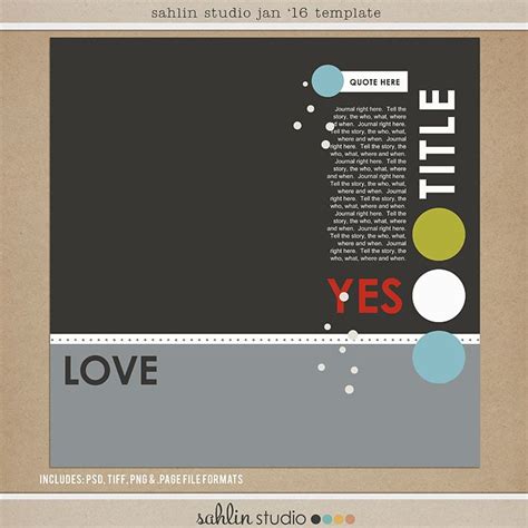 digital scrapbooking templates  chung shah blog